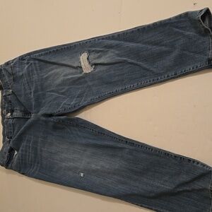 Chico's Slimming Girlfriend Ankle Jeans 3 fits size 16